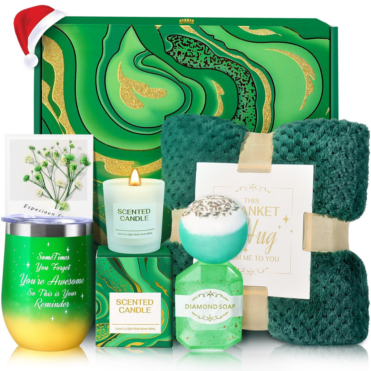 TRSILLE Christmas gift box cover showing a heart shaped design for ready to gift appeal