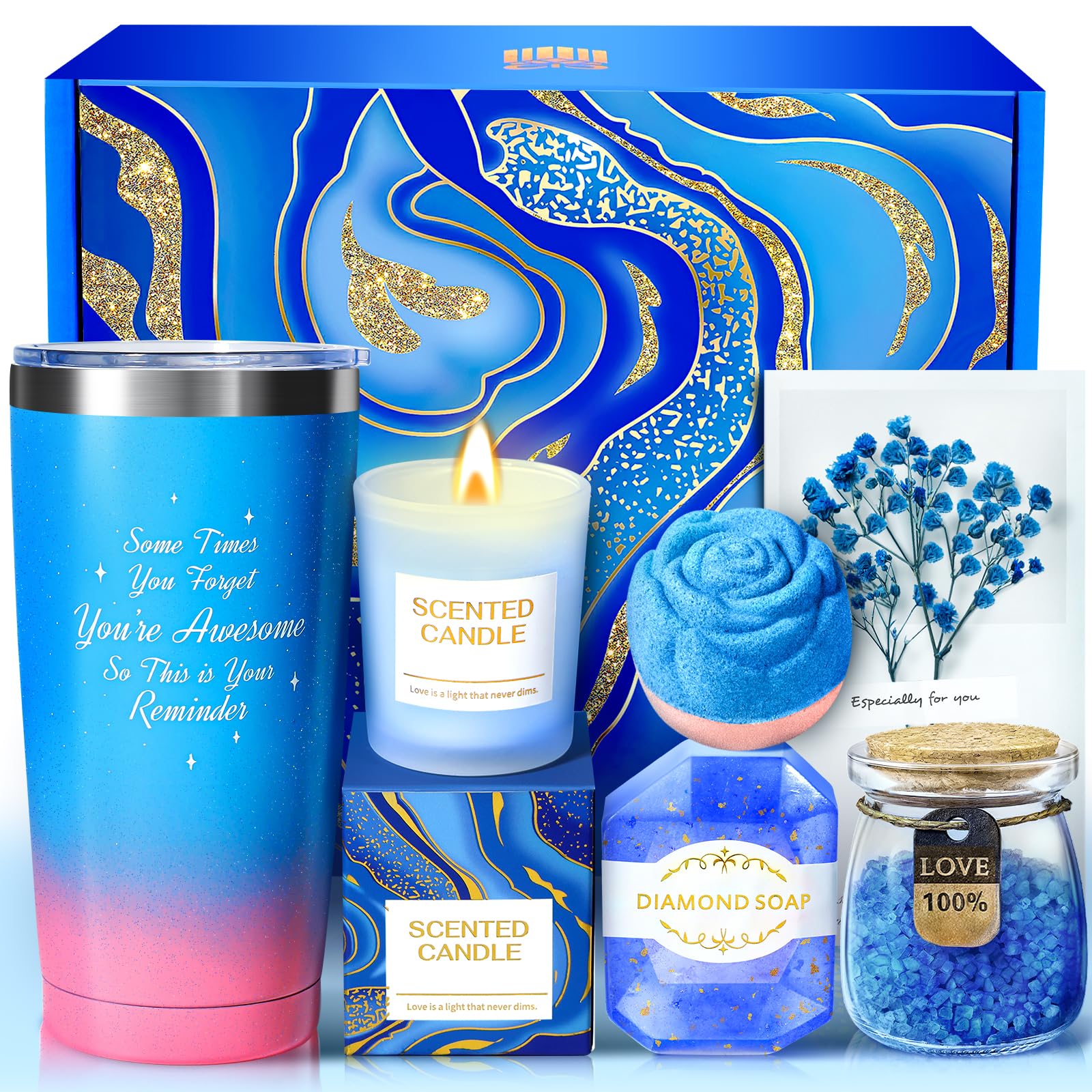 TRSILLE gift basket for women relaxation kit—perfect for pampering moments