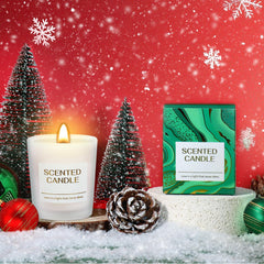 TRSILLE ocean scented candle to create a relaxing home spa moment