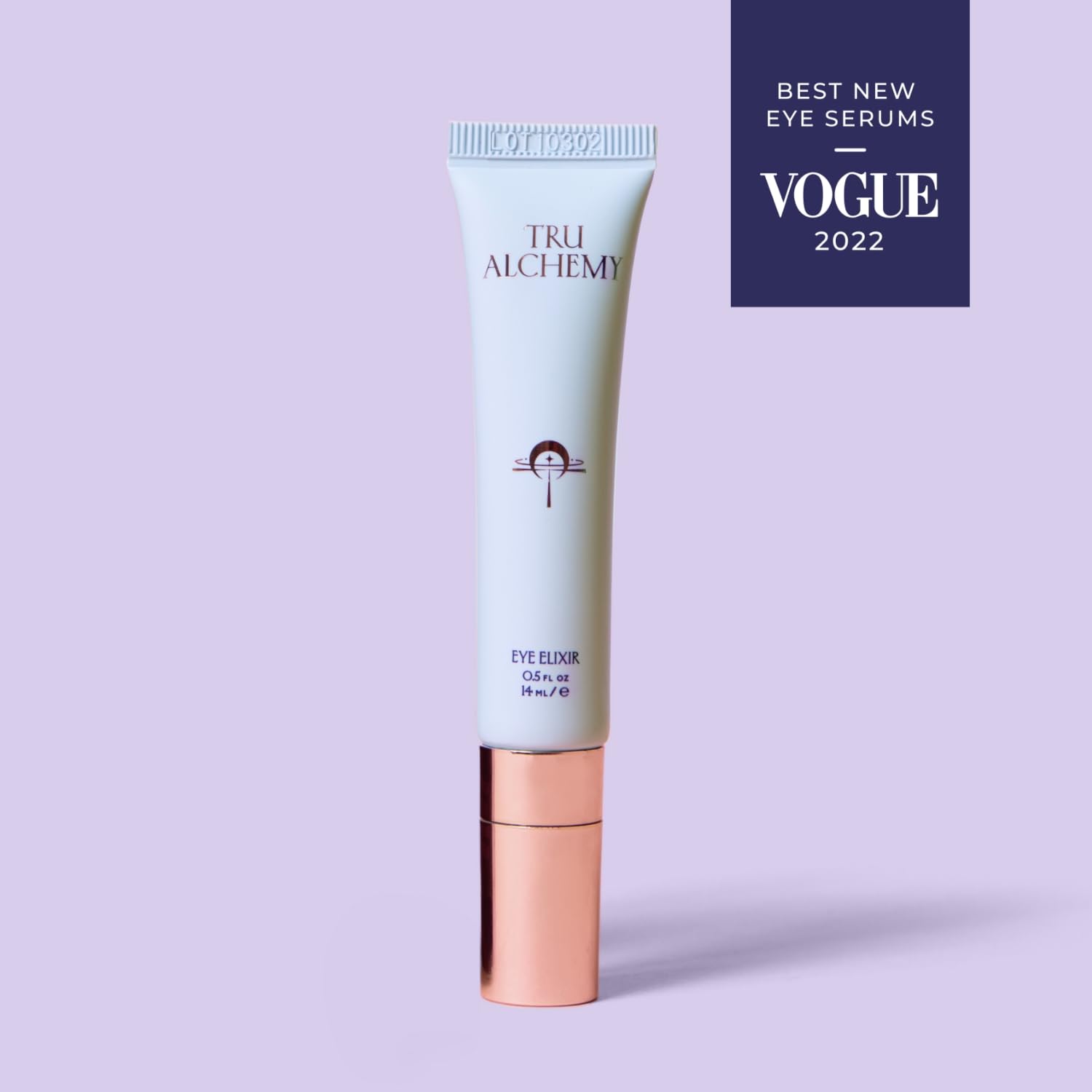 Tru Alchemy Eye Elixir soft focus under-eye glow after application