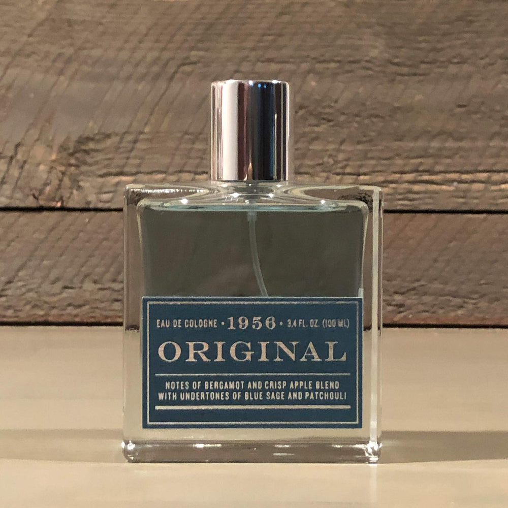 Tru Fragrance Beauty 1956 Original cap and label shot highlights durable, premium finish.