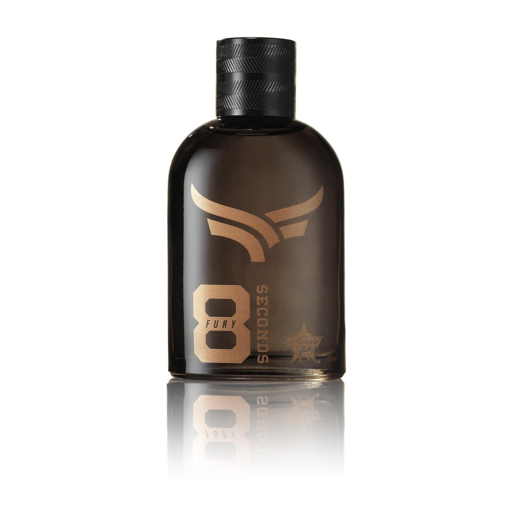 Tru Fragrance Beauty 8Seconds Fury packaging box highlights premium presentation and gifting appeal.