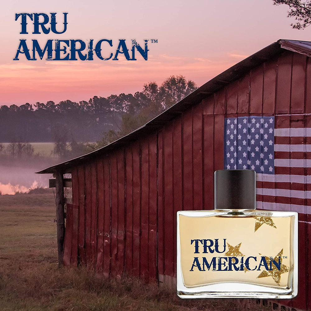 Tru Fragrance Beauty American Men's Cologne gift-ready box communicates celebration potential.