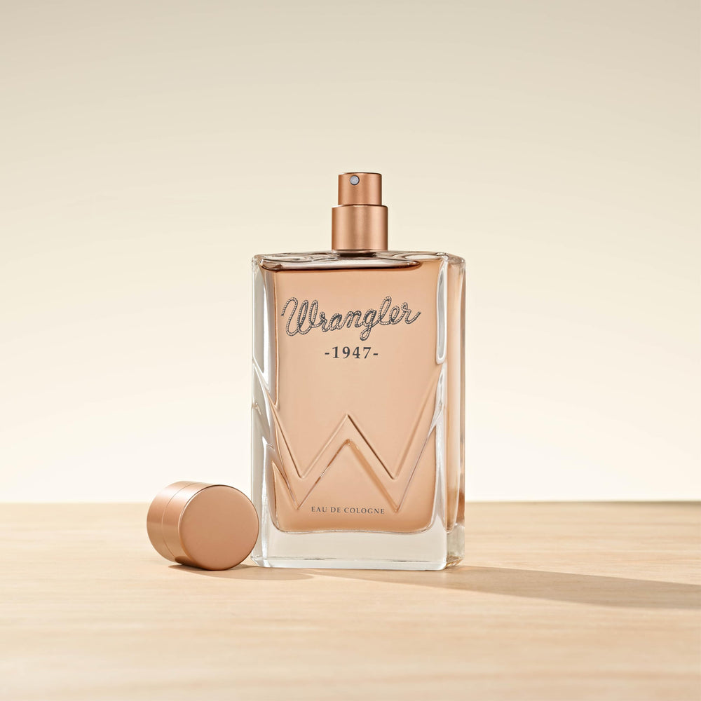 Cedarwood note in Wrangler 1947 evokes outdoorsy warmth