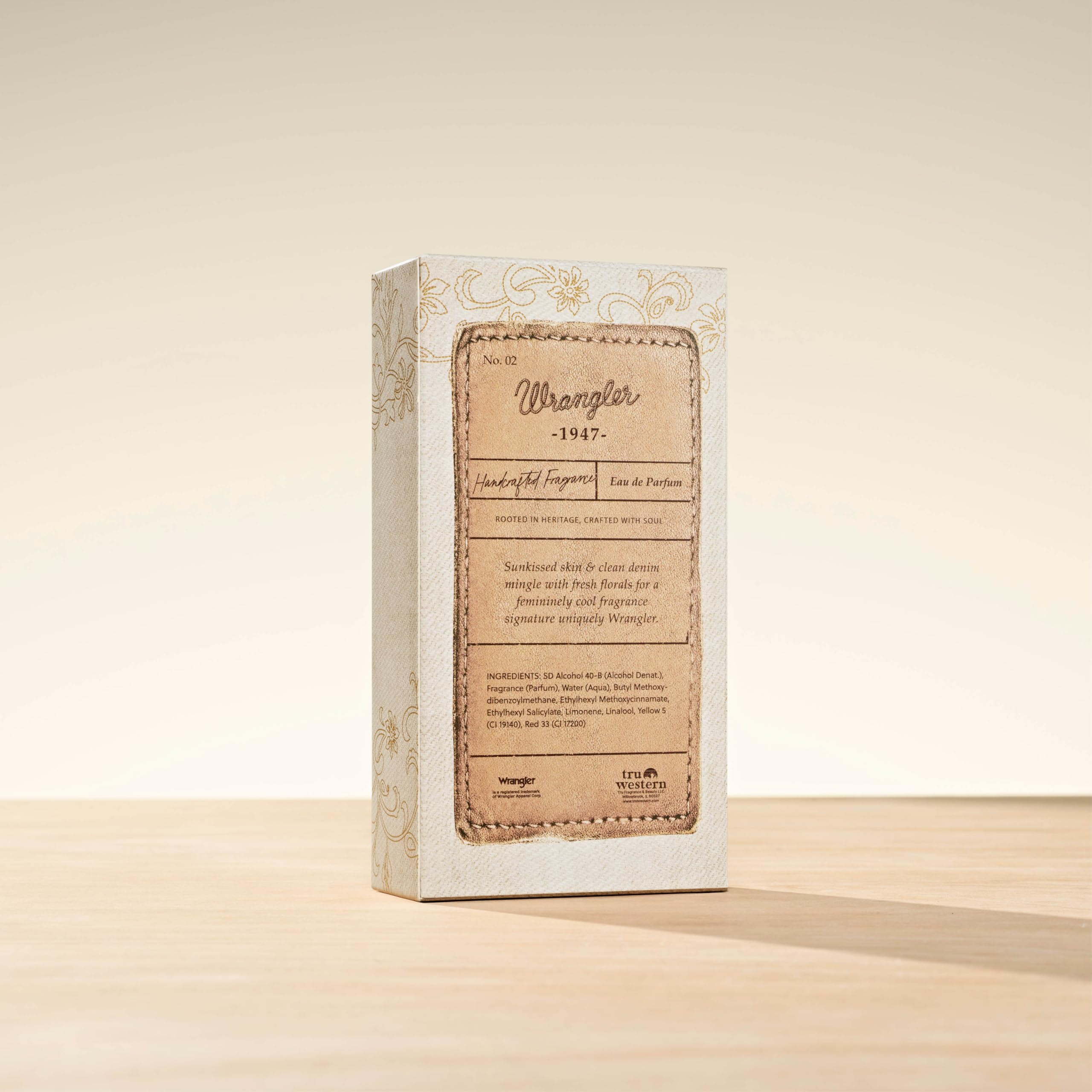 Wrangler 1947 jasmine blend – daytime freshness and confidence.
