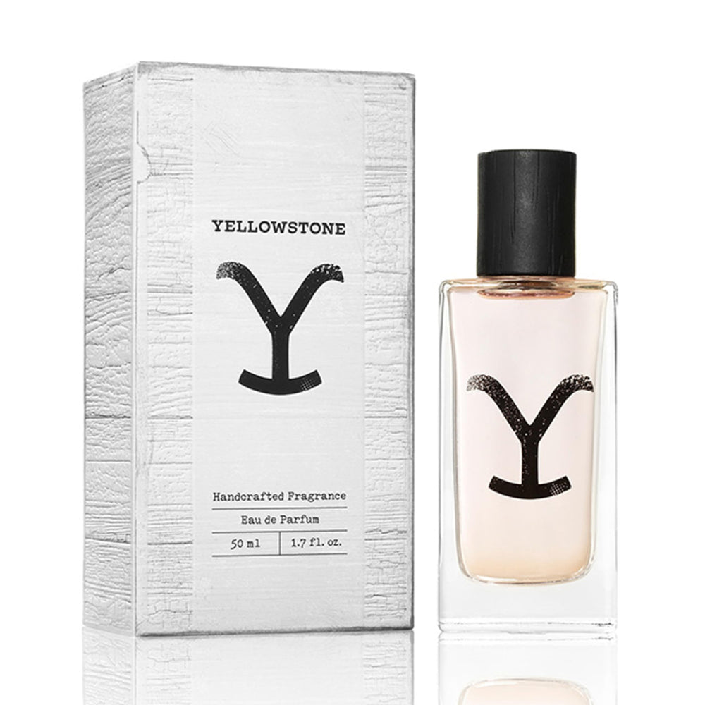 Tru Fragrance Beauty Yellowstone bottle front shows a creamy floral scent for daily wear