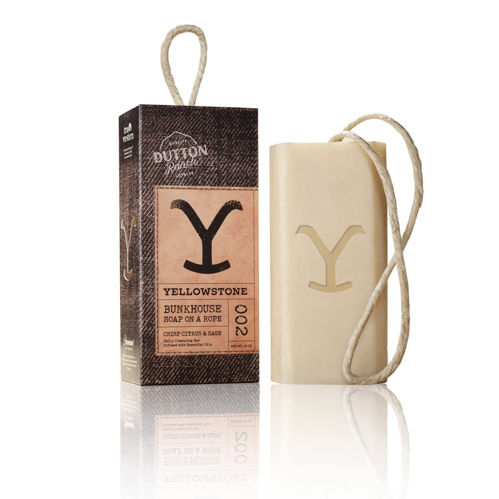 Tru Fragrance Beauty Yellowstone bunkhouse soap lather for clean skin after a rugged day