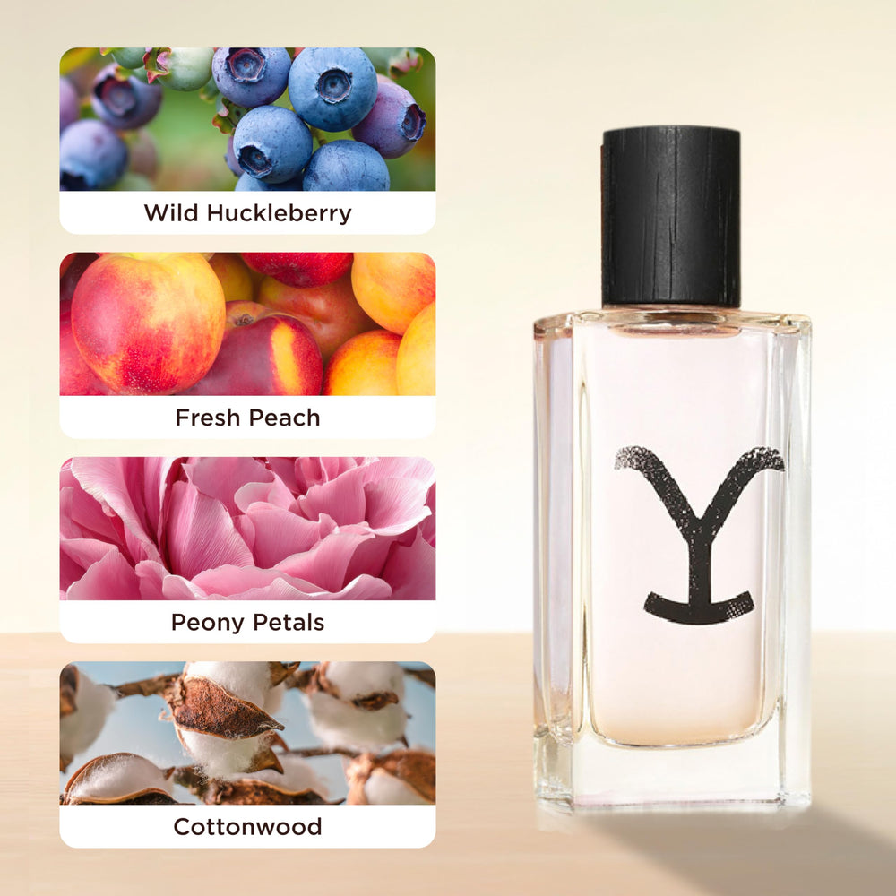 Tru Fragrance Beauty Yellowstone spray application demonstrates an even mist for quick refresh