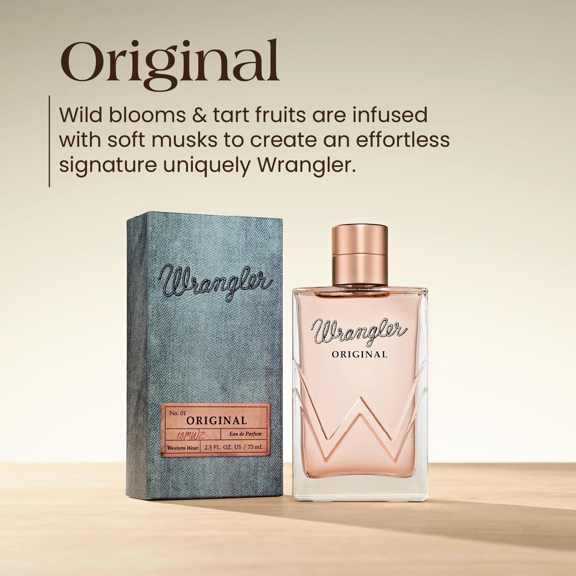 Tru Fragrance Beauty Wrangler Original bottom-notes moss woods and cedarwood offer lasting depth.