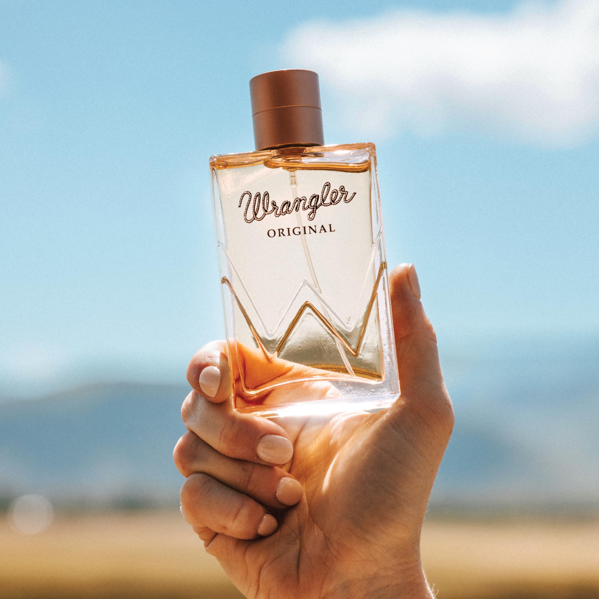 Tru Fragrance Beauty Wrangler Original glass bottle with W engraving signals premium gifting appeal.