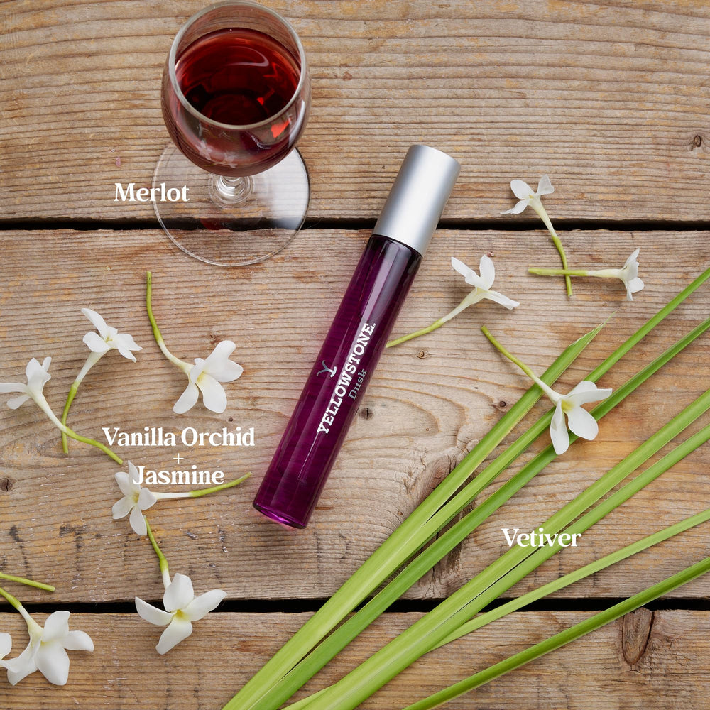 Tru Fragrance Beauty Yellowstone Original cap close-up highlights premium packaging
