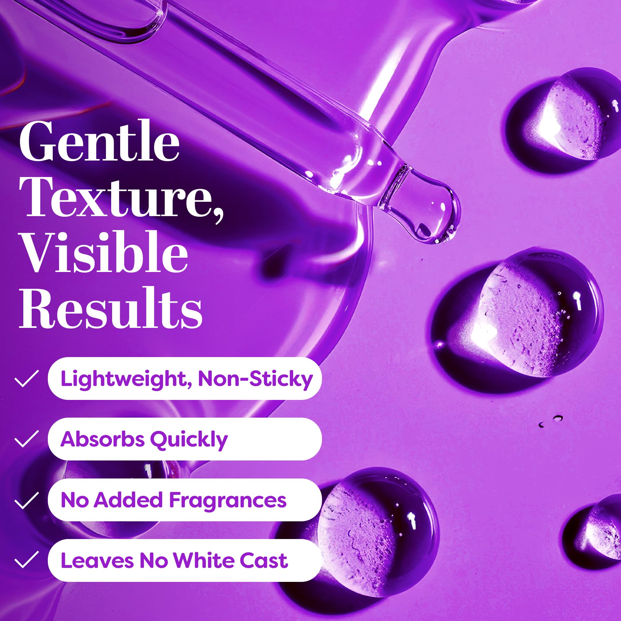 TruSkin Niacinamide Serum aloe-hyaluronic detail highlights hydration