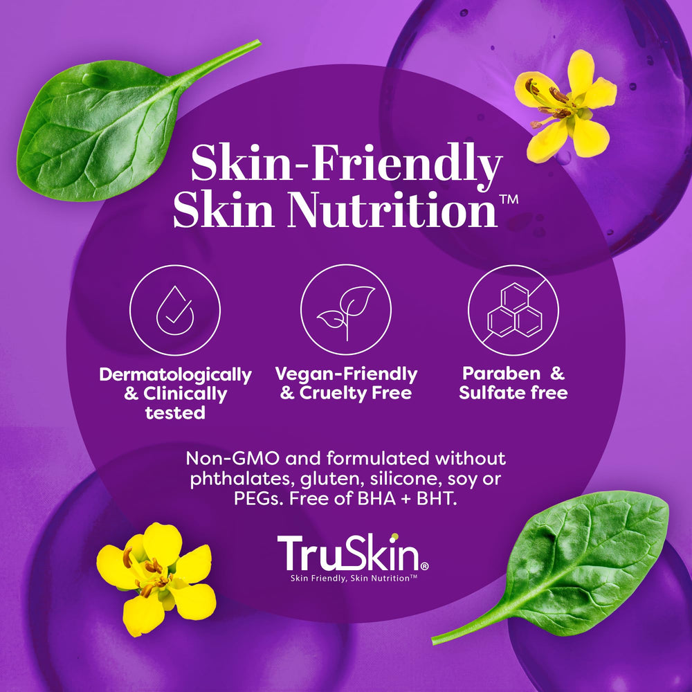 TruSkin Niacinamide Serum USA-made packaging communicates cruelty-free