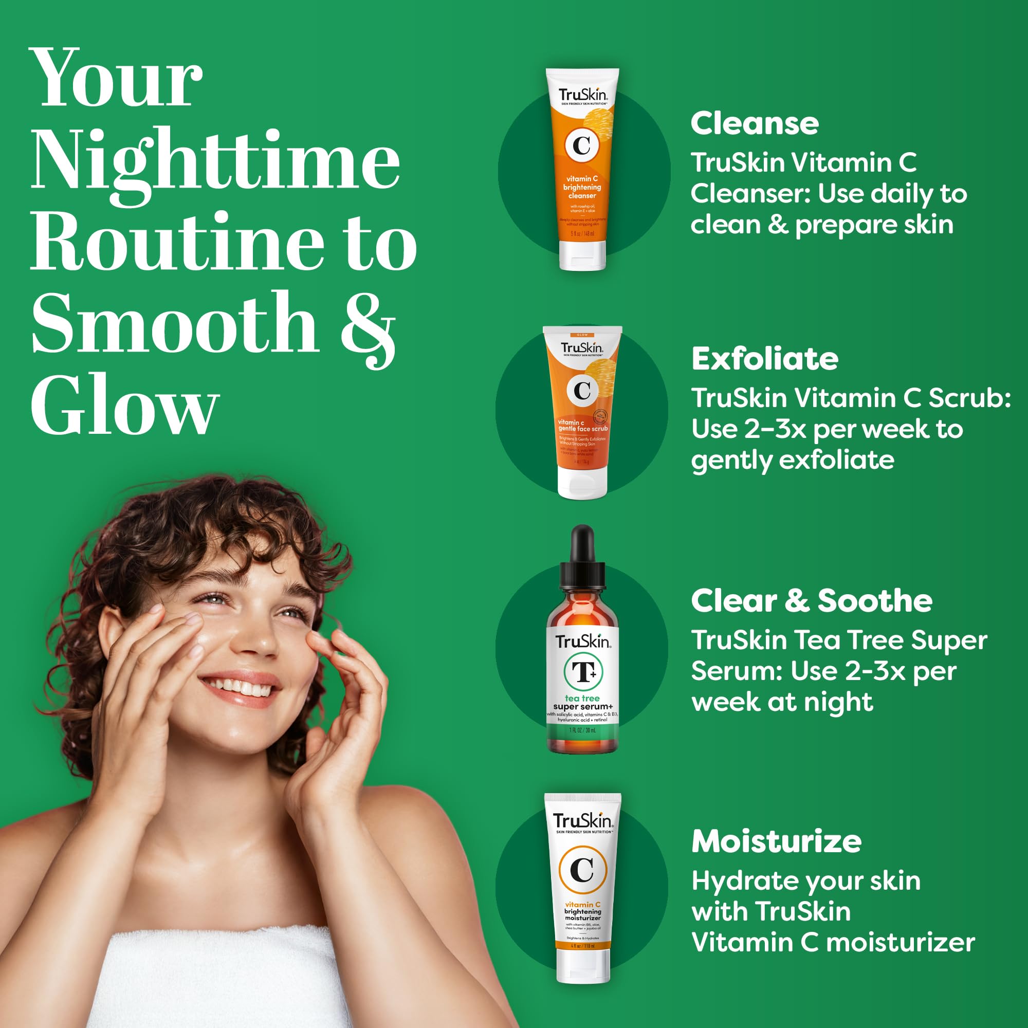 TruSkin 6-way clarifying serum aids clearer-looking pores