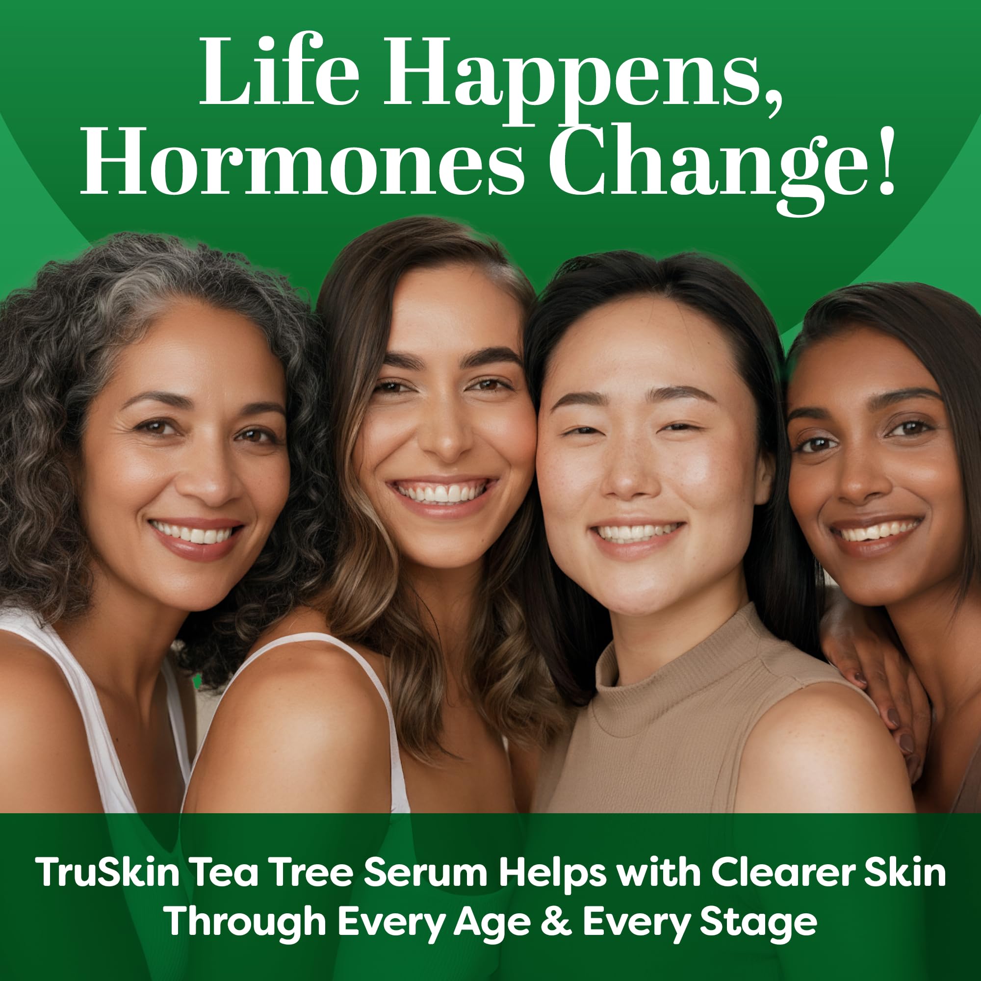 TruSkin Vitamin C and Retinol support firmer-looking skin