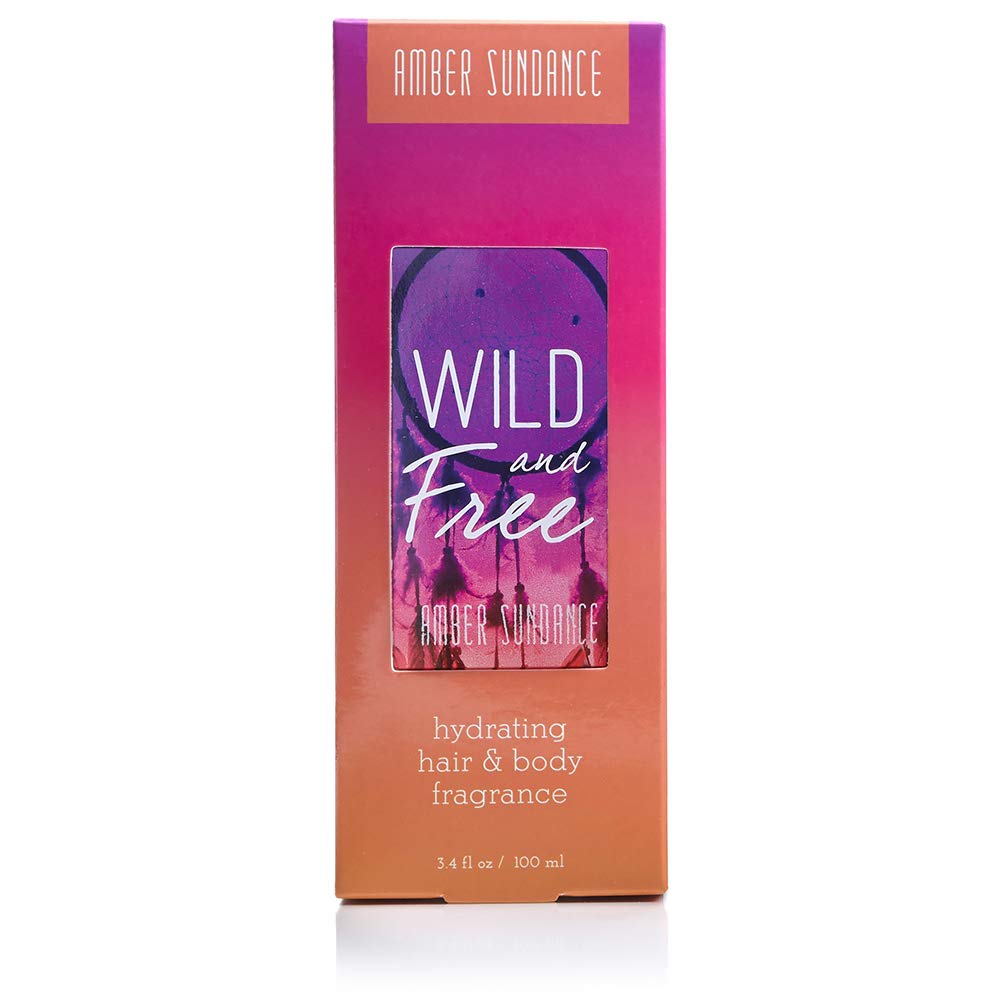 Tru Western Amber Sundance notes graphic highlights citrus, coconut, gardenia, sandalwood allure
