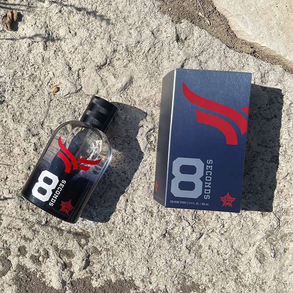 Tru Western PBR 8 Seconds oakmoss sandalwood note evokes rugged warmth.