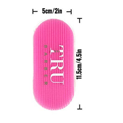 TRU BARBER Hair Grippers in use styling and sectioning hair.