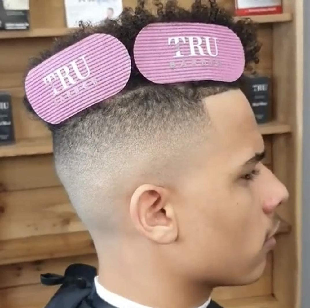 TRU BARBER Hair Grippers in salon professional use for busy days.