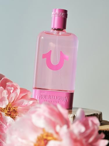 True Religion Fragrance top notes pink rose for confident day-to-evening transitions