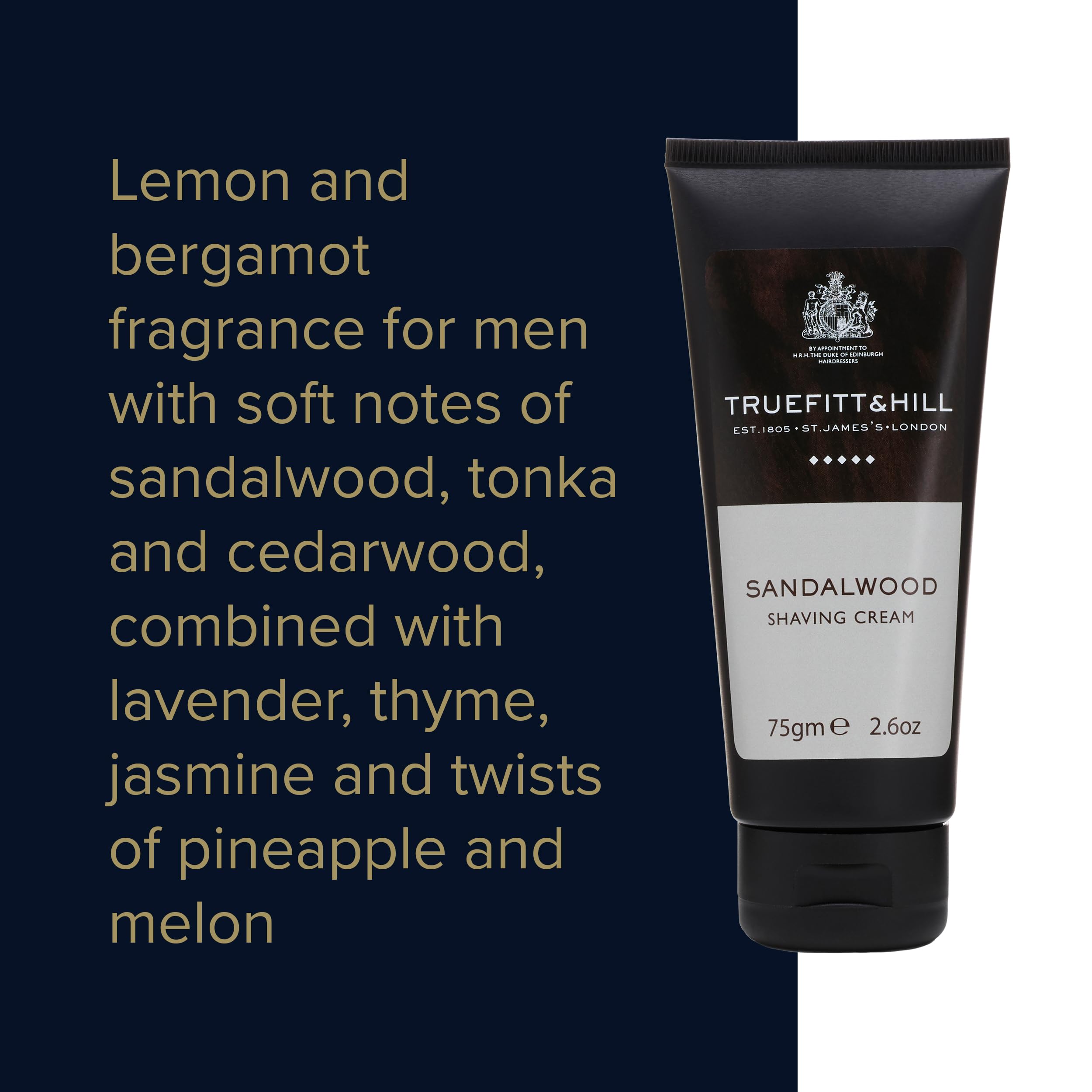 Truefitt & Hill travel-size tube is ideal for on-the-go grooming.