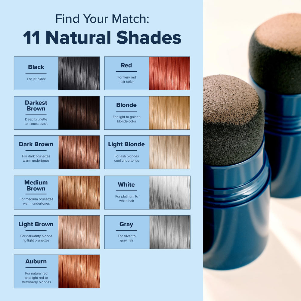 Truhair Color & Conceal hairline-filling creates a natural line.