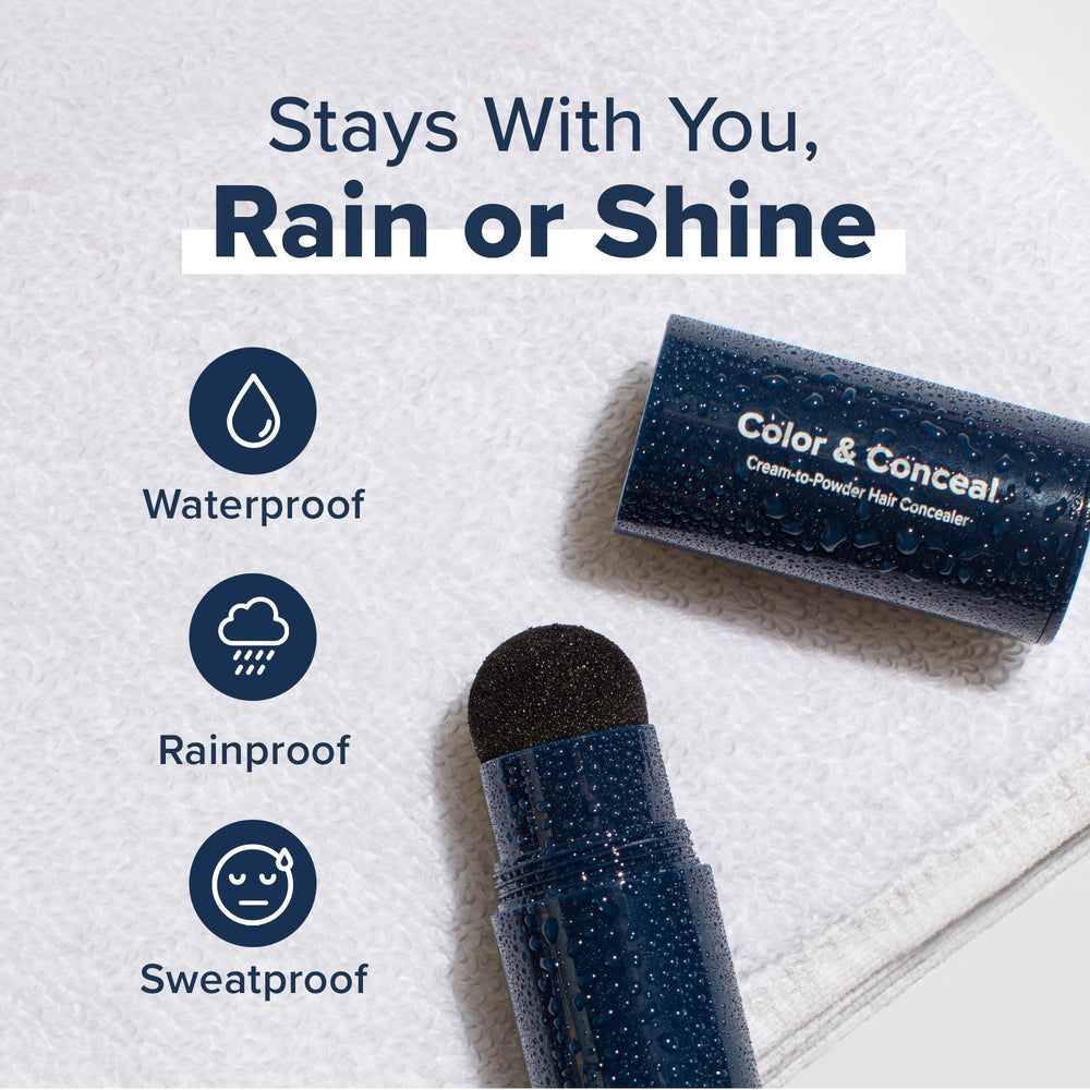 Truhair sponge-application precision covers thinning areas with accurate placement.