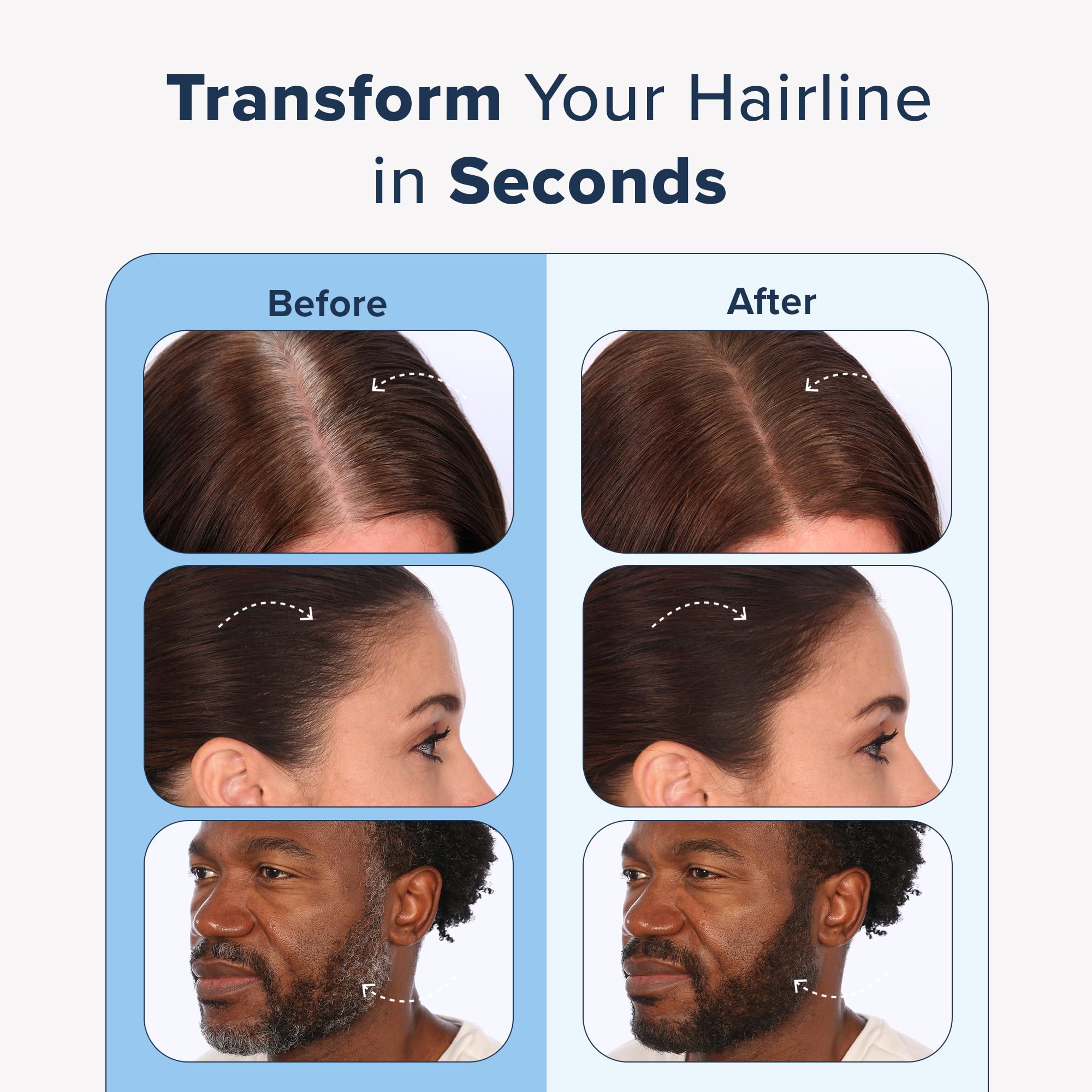 Truhair travel-friendly compact enables on-the-go root touchups anywhere.