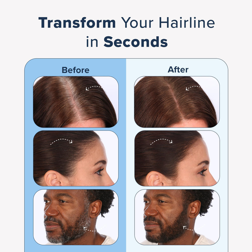 Truhair travel-friendly compact enables on-the-go root touchups anywhere.