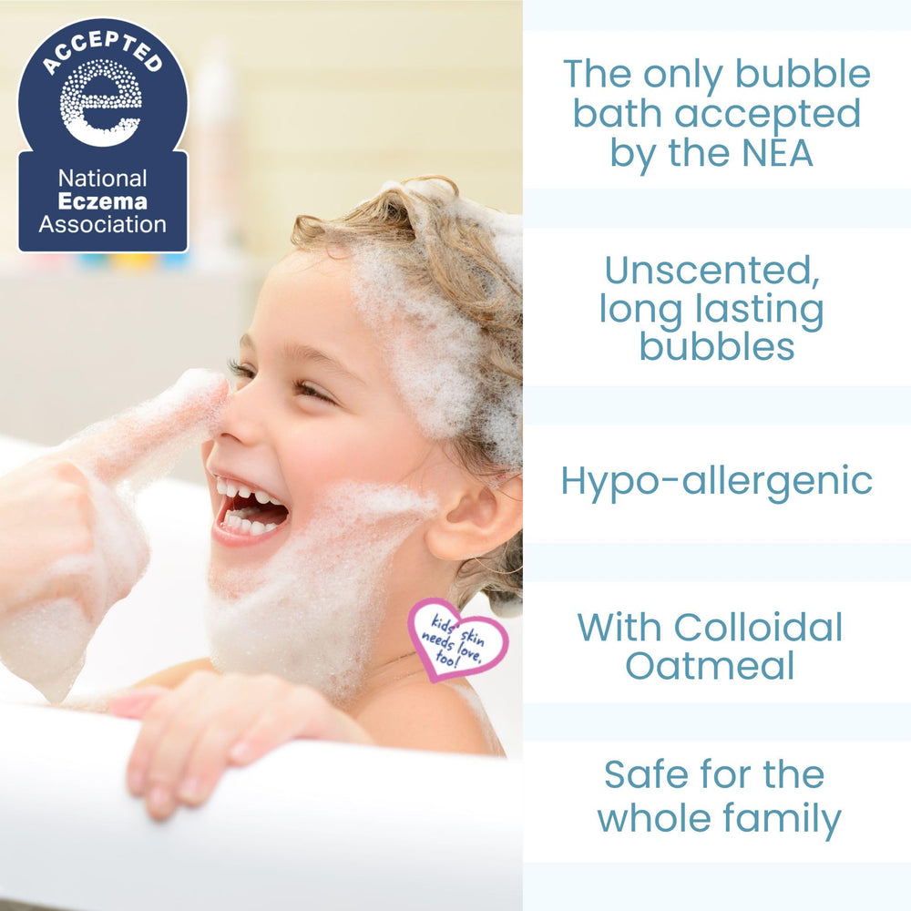 TruKid ingredient label highlighting colloidal oatmeal and hypoallergenic formula