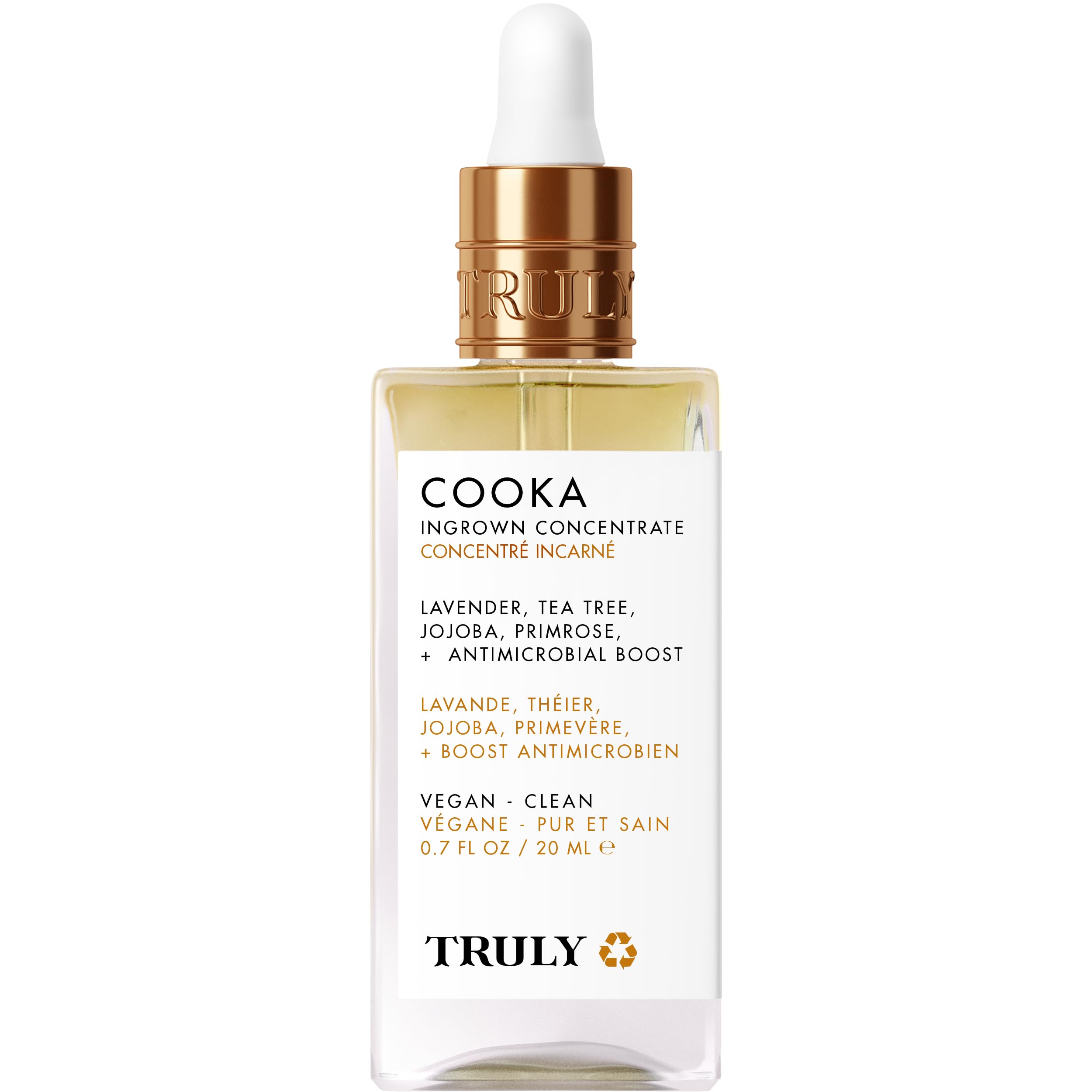 Truly Cooka Concentrate ritual use for calm, refreshed skin after shower