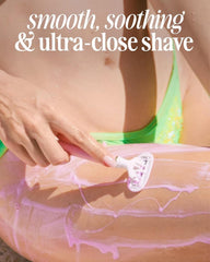 Truly Life Shaver Razor flex-grip handle enables precise maneuvering during shaving