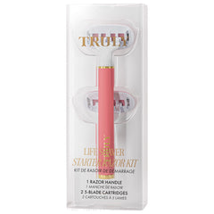 Truly Life Shaver Razor pivoting head delivers smooth, close shave for sensitive skin