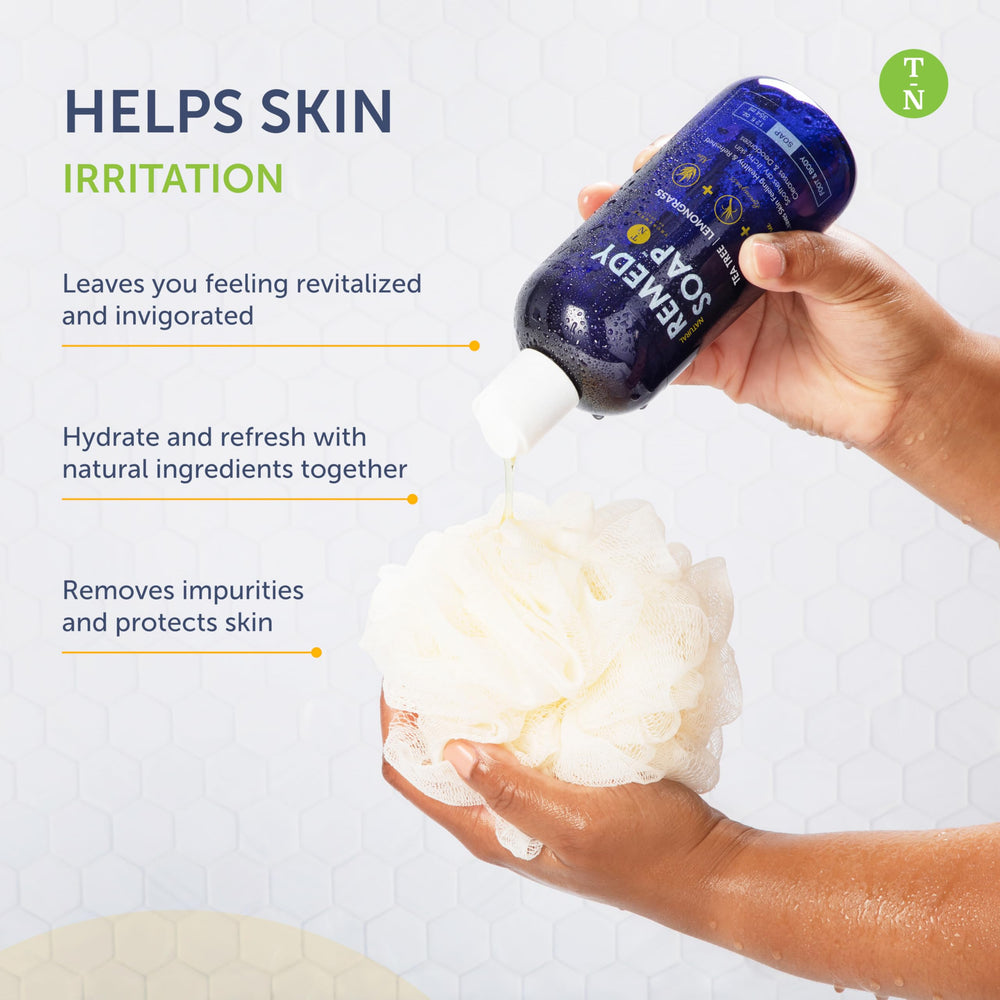 Feels refreshing on skin with Truremedy Naturals Body Wash after workouts.