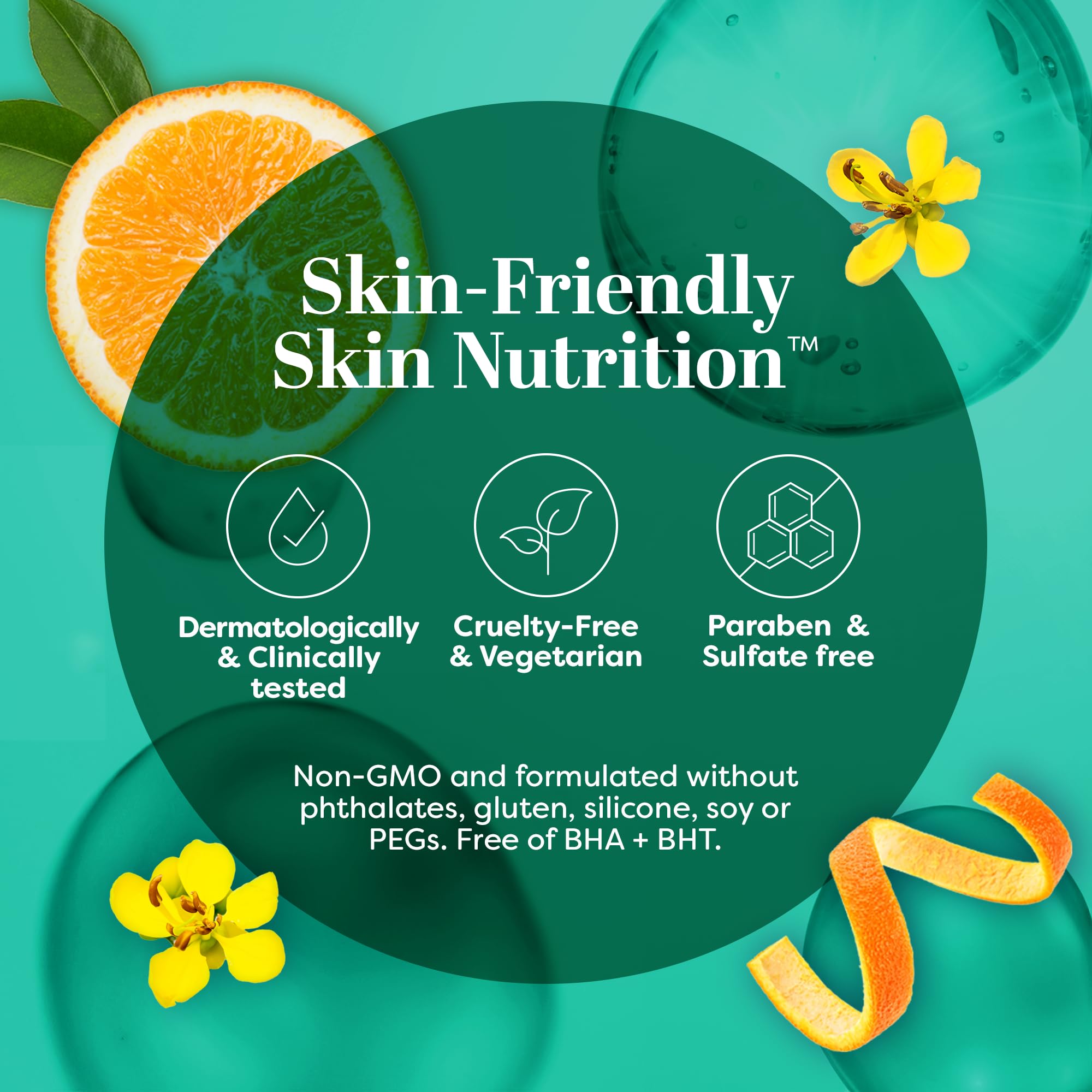 TruSkin cruelty-free label signals ethical skincare.