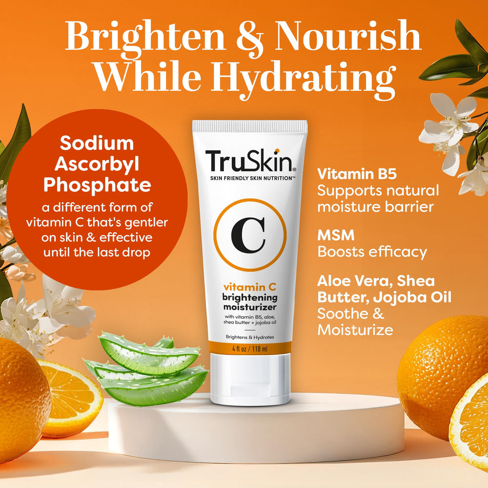 TruSkin moisturizer texture swirl on skin illustrating hydration and smoothing feel