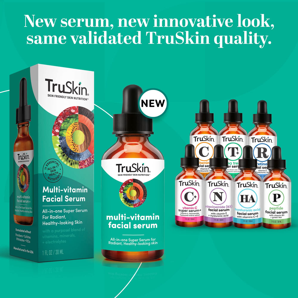 TruSkin packaging USA icon confirms US-made freshness and ethical sourcing.