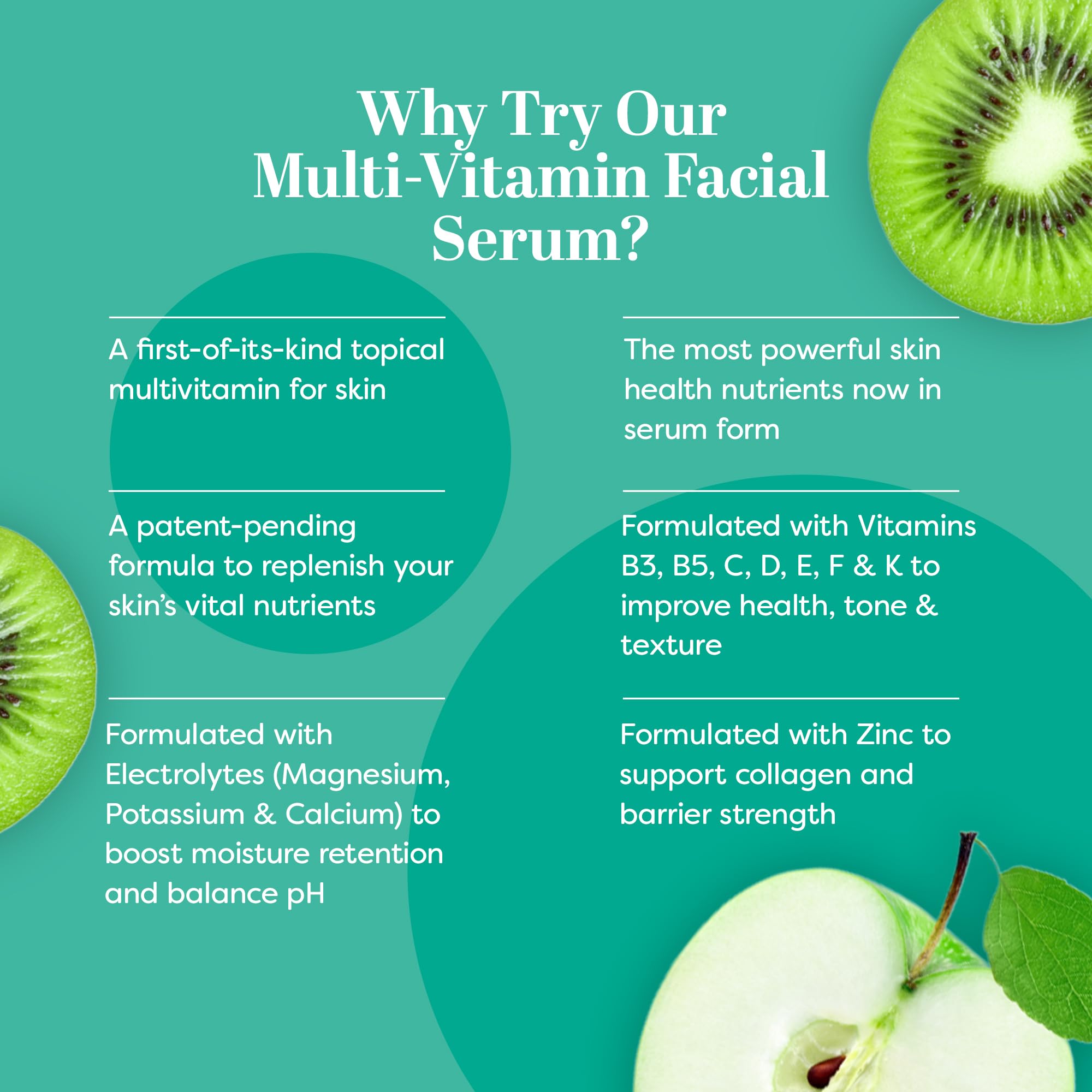 TruSkin serum ingredients 11 vitamins highlights plant-based skin nutrition.