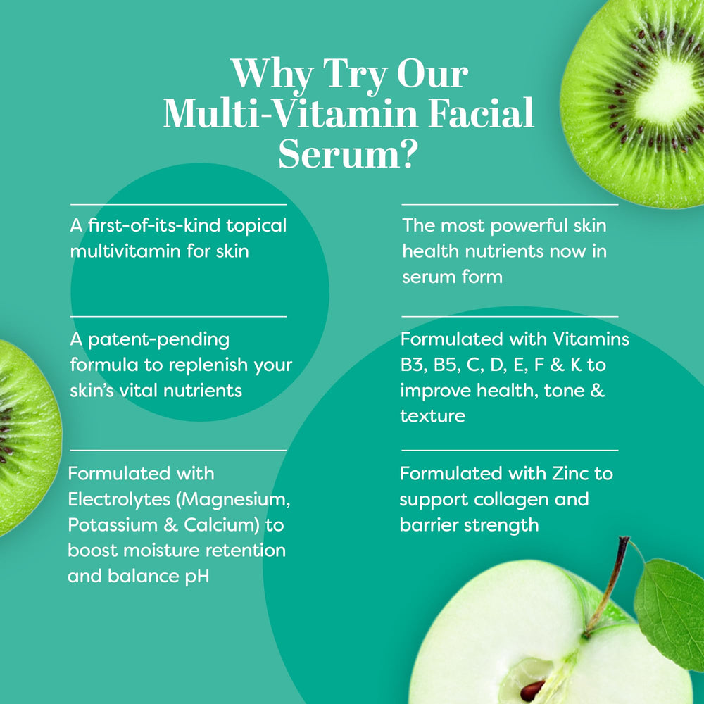 TruSkin serum ingredients 11 vitamins highlights plant-based skin nutrition.