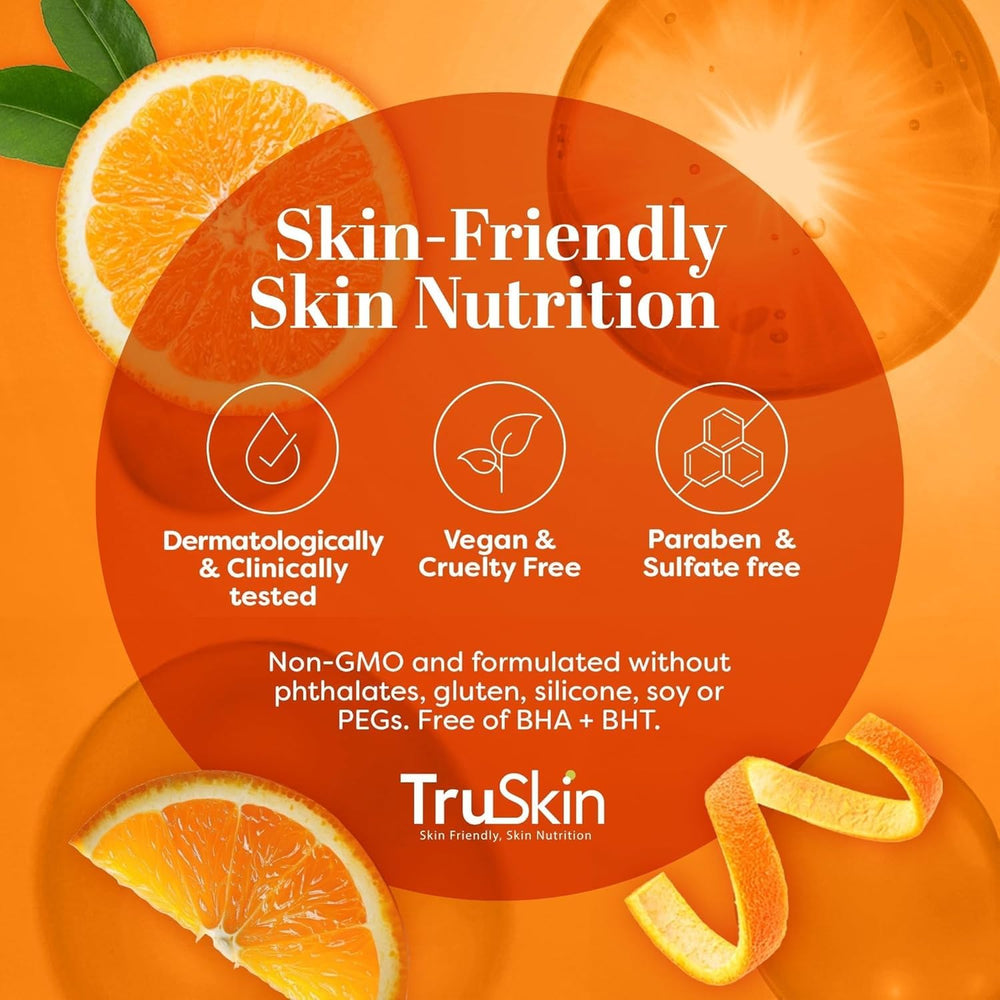 TruSkin Vitamin C Night Cream made in USA with nourishing oils and antioxidants.