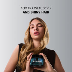 TRUSS Net Deep Conditioning Hair Mask hands applying for even conditioning.