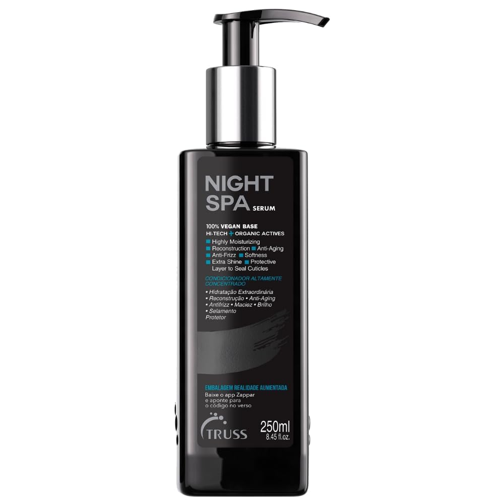 TRUSS Night Spa bottle pour for deep overnight hydration