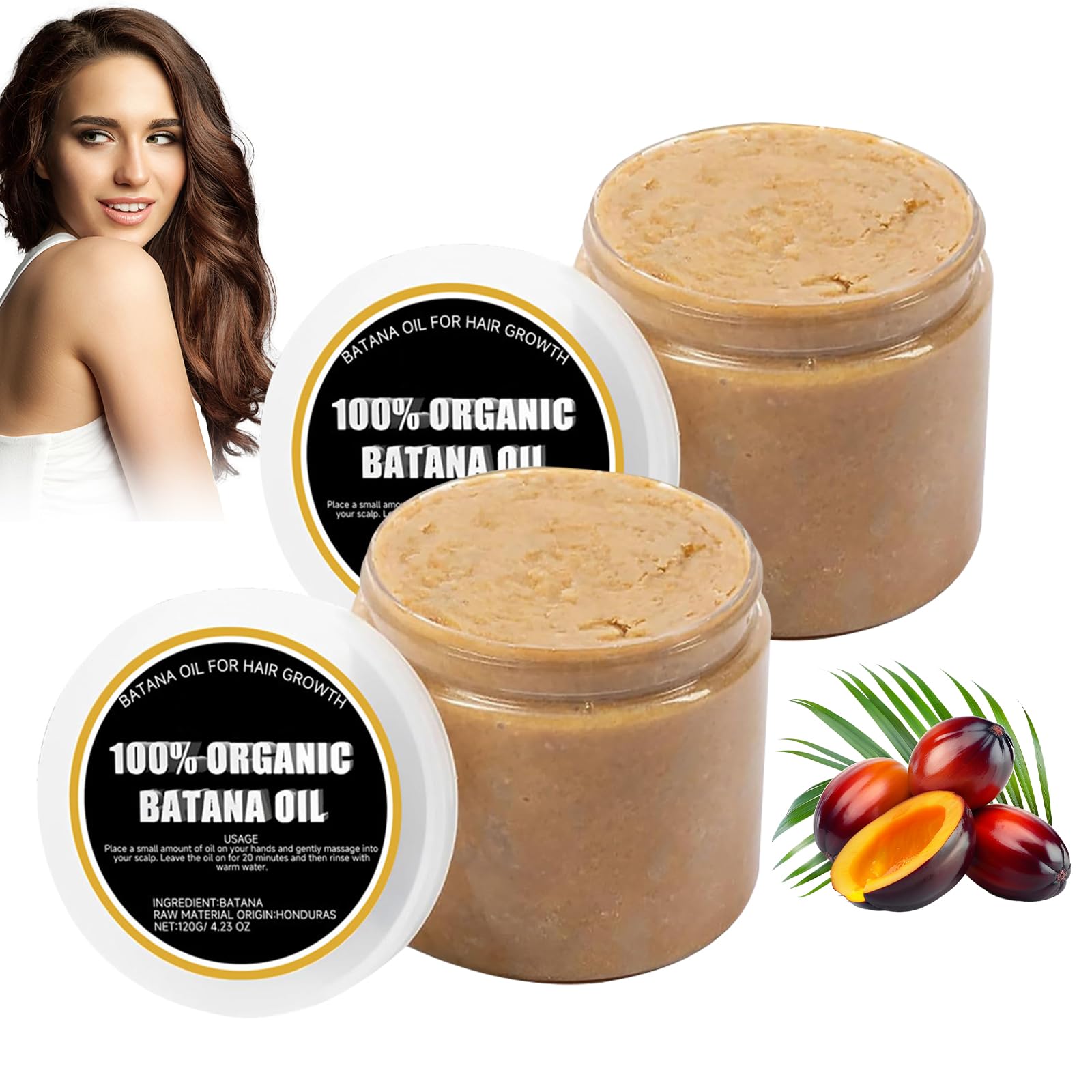 TRWLCFF Divine Vitals Batana Oil bottle close-up for nourishing hair