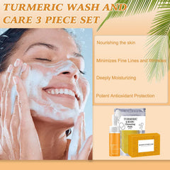 TRWLCFF nourishing soap turmeric hydrates and leaves skin soft after washing
