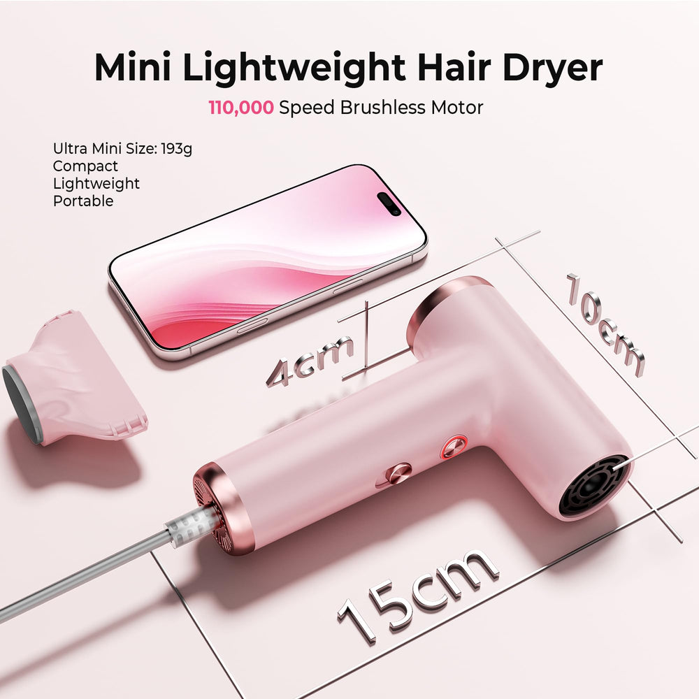 TryLater ionic airflow power highlights fast, efficient drying