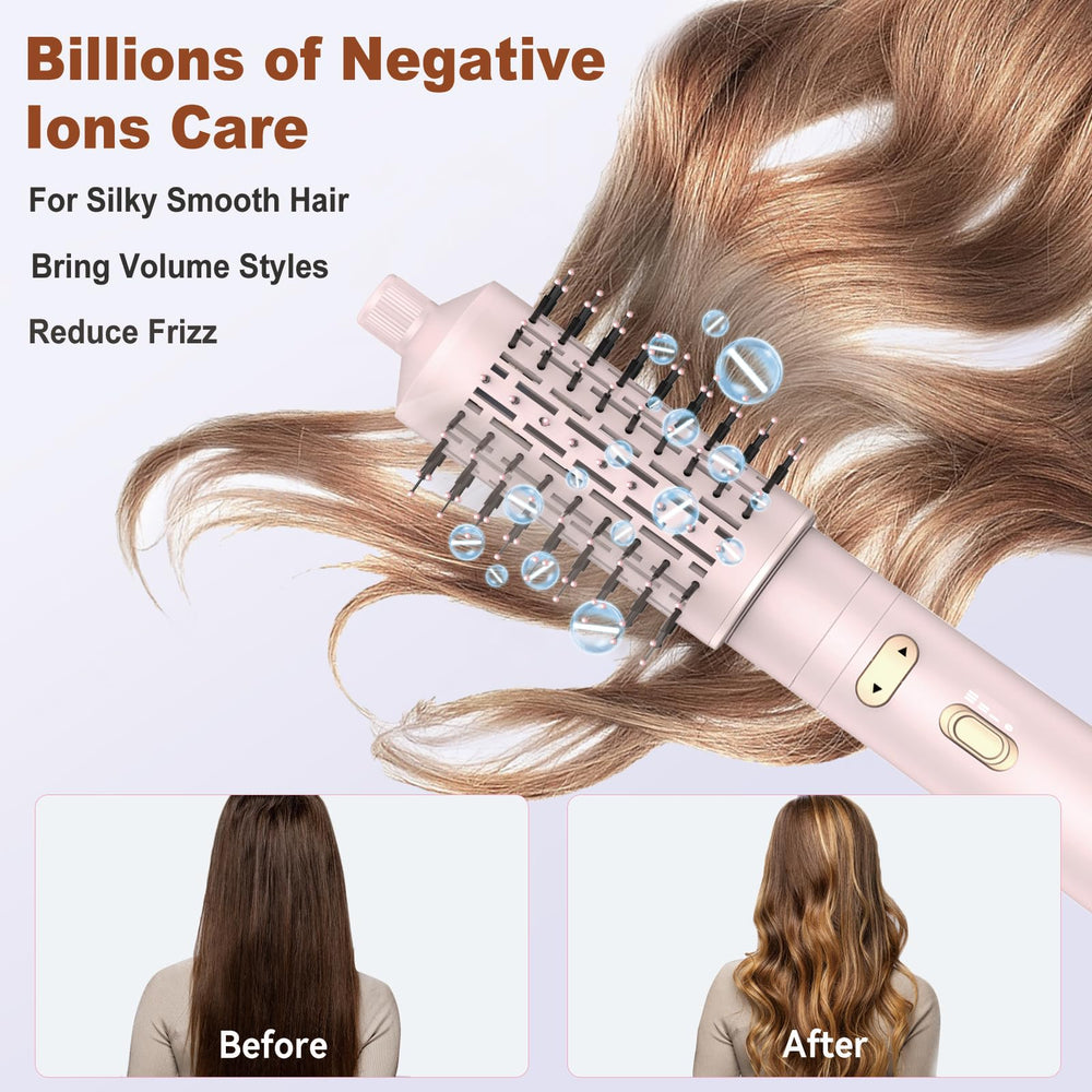 Trylater three-temperature two-speed settings tailor heat for any hair type.