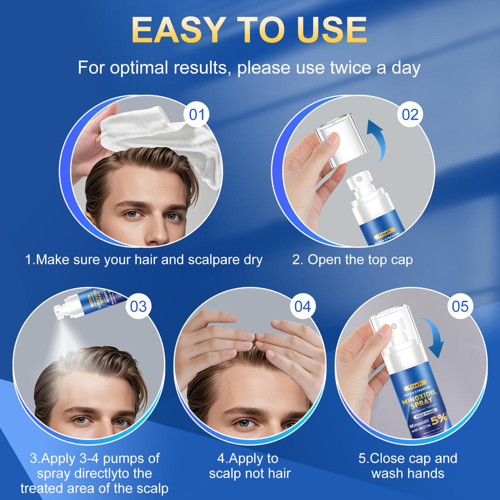 Trzsfr minoxidil 8-pack packaging signals a 12-month supply