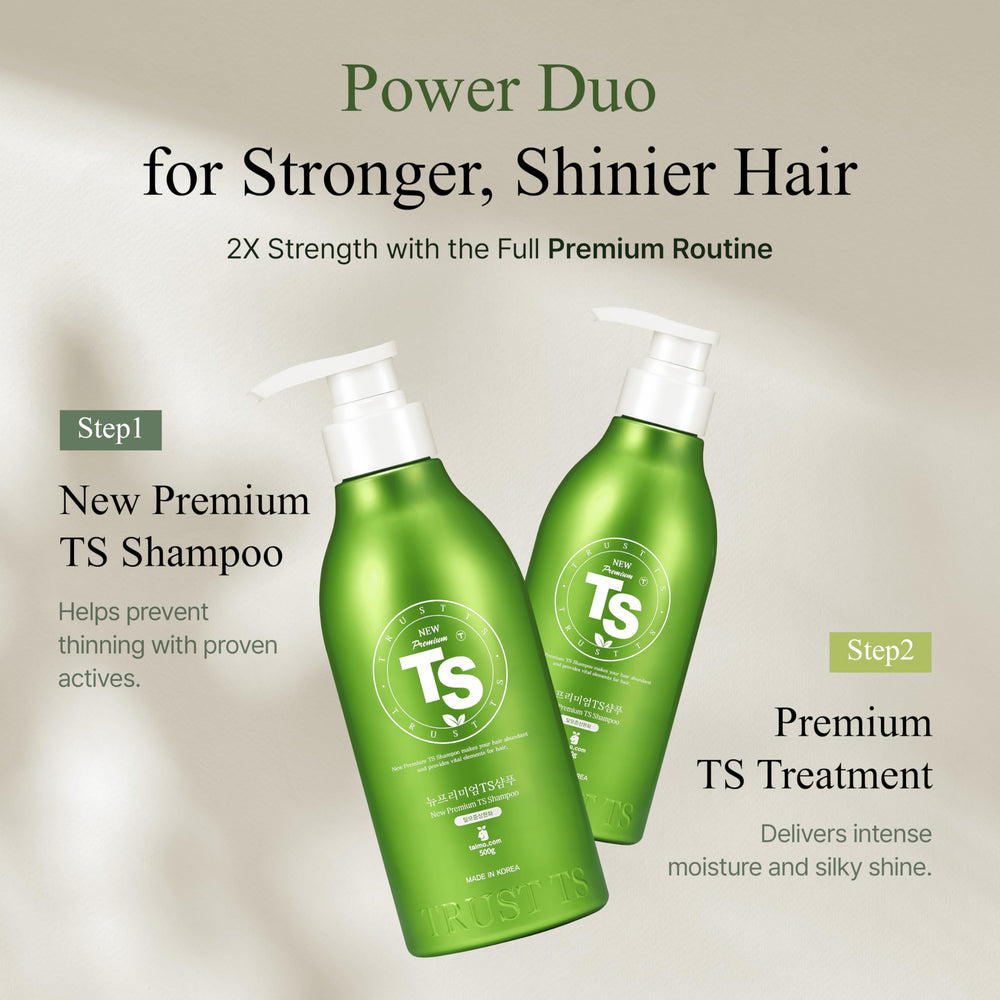 TS SHAMPOO 19 botanical extracts close-up signals natural scalp soothing