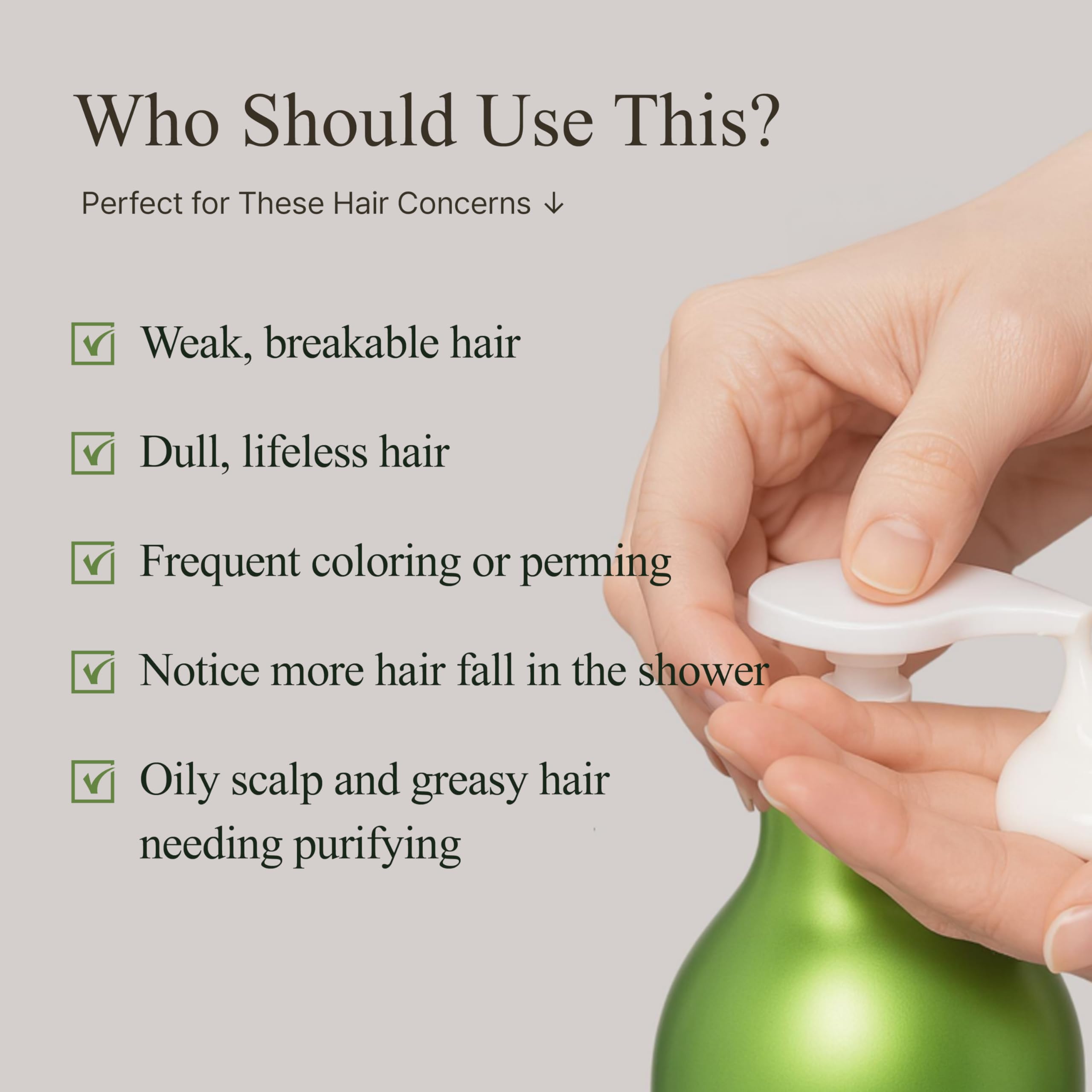 TS SHAMPOO scalp-care focus suggests rejuvenating cleanse for fragile strands