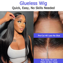Tscom Brazil virgin hair 5x5 closure cap detail for comfortable wear.